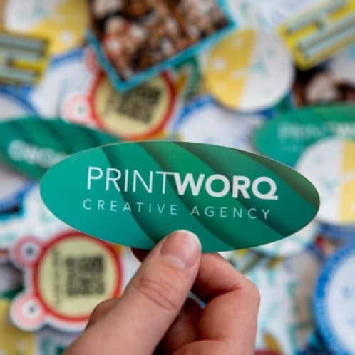 Sticker drucken &ndash; ovale Aufkleber als hochwertiger Digitaldruck